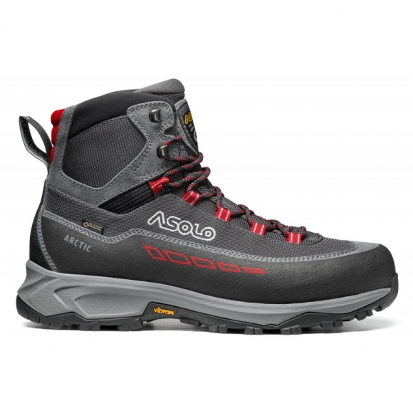 Asolo | Men'S Arctic Gv-Grey / Gunmetal / Red