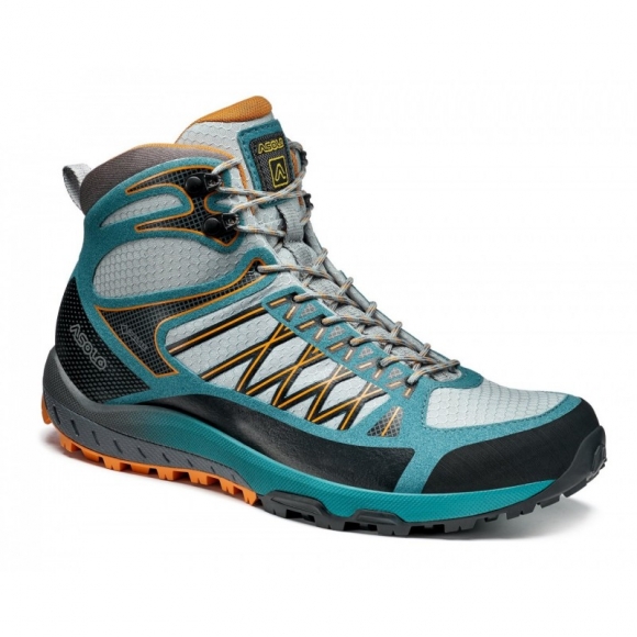 Asolo | Women'S Grid Mid Gv -Woman-Sky Grey / North Sea