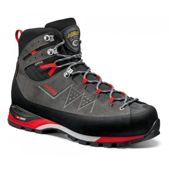 Asolo | Men'S Traverse Gv-Graphite / Red