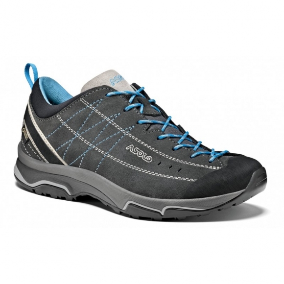 Asolo | Women'S Nucleon Gv -Woman-Graphite / Silver / Cyan Blue