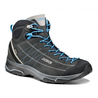 Asolo | Women'S Nucleon Mid Gv -Woman-Graphite / Silver / Cyan Blue