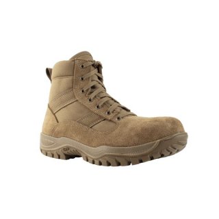 Belleville Military Boots Men's Flyweight C315 ST / "Shorty" Steel Toe Boot-Coyote Brown