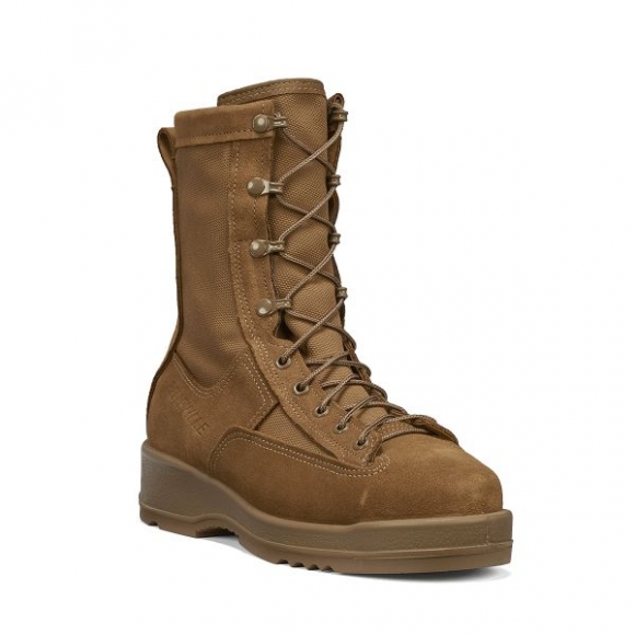 Belleville Military Boots Men's 330 COY ST / Hot Weather Steel Toe Flight Boot-Coyote Brown