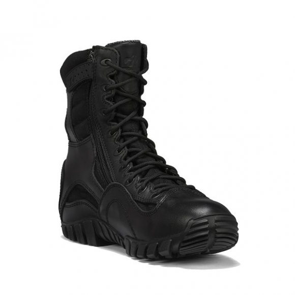 Belleville Tactical Boots Men's KHYBERTR960Z WP / LIGHTWEIGHT WATERPROOF SIDE-ZIP TACTICAL BOOT-Black