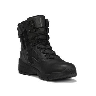 Belleville Tactical Boots Men's TR1040-LSZ / 7 Inch Ultralight Tactical Side-Zip Boot-Black