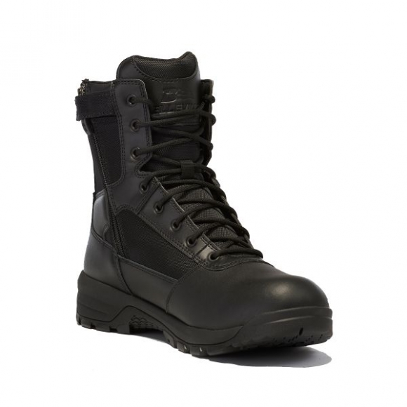 Belleville Tactical Boots Men's SPEAR POINT BV918Z / Lightweight Side-Zip 8 inch Tactical Boot-Black