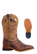 New Promotion Boulet Men's Rider Sole Tan - Full Round toe New Promotion Boulet Men's Rider Sole Tan - Full Round toe