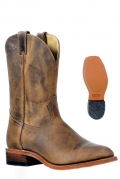 New Promotion Boulet Men's Rider Sole Tan - Round Toe New Promotion Boulet Men's Rider Sole Tan - Round Toe