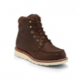 CHIPPEWA MEN'S EDGE WALKER WATERPROOF WORK BOOTS - SOFT TOE-BROWN