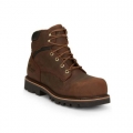 CHIPPEWA MEN'S SADOR WORK BOOTS - COMPOSITE TOE-BROWN