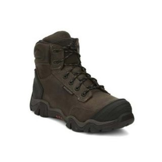 CHIPPEWA MEN'S CROSS TERRAIN WATERPROOF WORK BOOTS - NANO COMPOSITE TOE-GREY