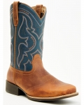 Stylish Cody James Cush Core Men's Maverick Performance Western Boots - Broad Square Toe | Blue Stylish Cody James Cush Core Men's Maverick Performance Western Boots - Broad Square Toe | Blue