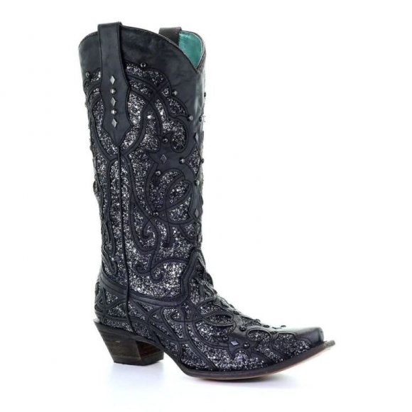 Corral Women's Boots C3423-Black | New Arrivals