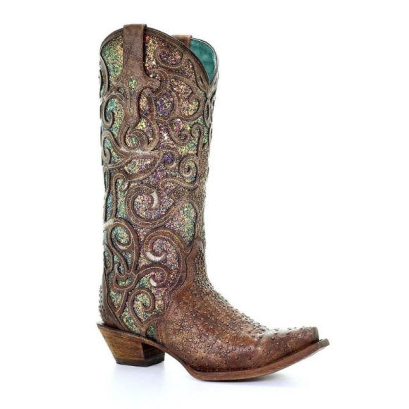 Corral Women's Boots C3467-Brown | New Arrivals