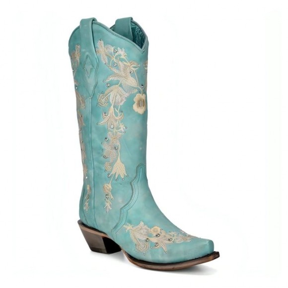 Corral Women's Boots A4239-Turquoise | New Arrivals