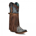 Corral Women's Boots C3873-Blue Jean | New Arrivals