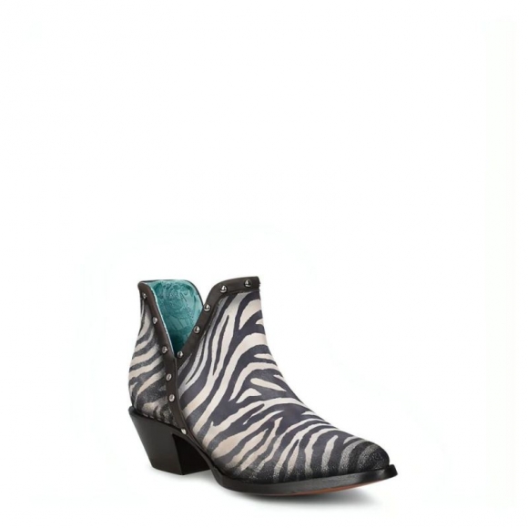 Corral Women's Boots Z2012-White-Black | New Arrivals