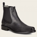 Cuadra Men's Black Deer Minimalistic Bootie-Deer - Black | New Arrivals  Cuadra Men's Black Deer Minimalistic Bootie-Deer - Black | New Arrivals