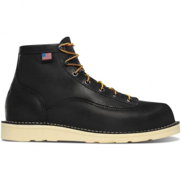 Danner | Men's Bull Run 6" Black Boots | Online Sale