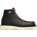 Danner | Men's Bull Run Moc Toe 6" Black Steel Toe Boots | Online Sale