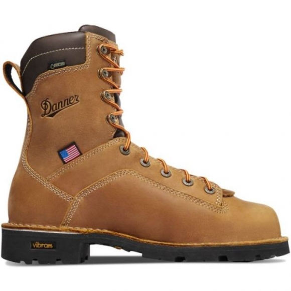 Danner | Men's Quarry USA Distressed Brown 400G Composite Toe (NMT) Boots | Online Sale