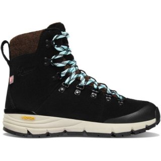 Danner | Women's Arctic 600 Side-Zip 7" Black/Spark Blue 200G Boots | Online Sale