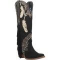WOMEN'S DINGO DREAM CATCHER LEATHER BOOT-BLACK | FREE SHIPPING WOMEN'S DINGO DREAM CATCHER LEATHER BOOT-BLACK | FREE SHIPPING