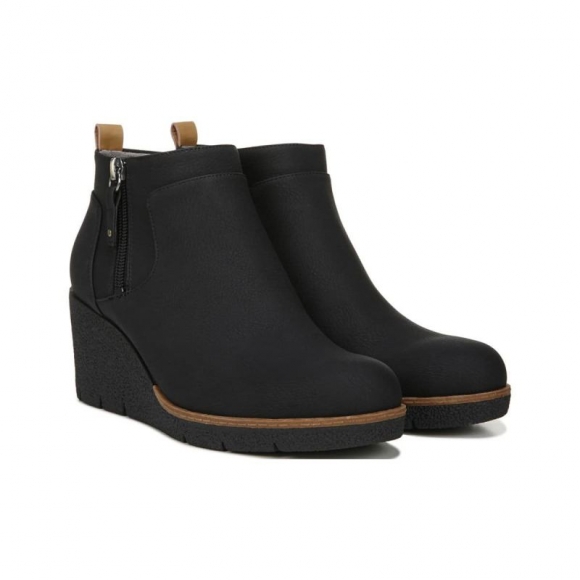 Dr. Scholl's Women's Bianca Wedge Bootie - Black | Special Offer