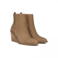 Dr. Scholl's Women's Mania Wedge Bootie - Toasted Coconut Leather | Special Offer