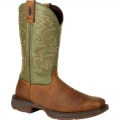 Durango Men's Rebel by Durango Coffee Cactus Pull-On Western Boot-Coffee Cactus | Outlet Sale