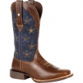 Durango Lady Rebel Pro Vintage Flag Western Boot-Sable Brown And Vintage Flag | Outlet Sale