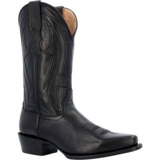 Durango Men's Santa Fe Jet Black Western Boot-Jet Black | Outlet Sale