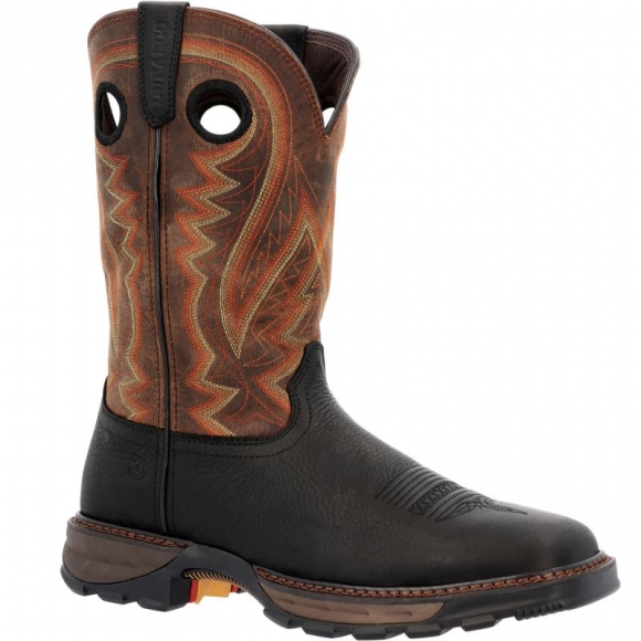 Durango Men's Maverick XP Western Work Boot-Onyx And Dark Bay | Outlet Sale