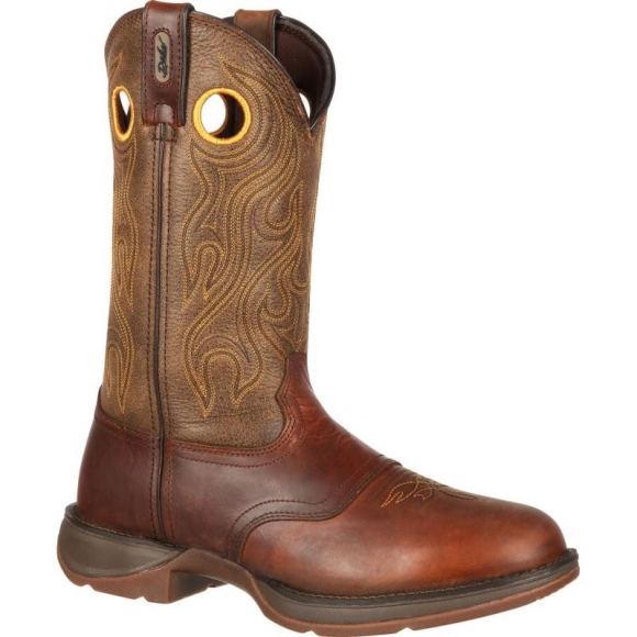 Durango Men's Rebel by Durango Brown Saddle Western Boot-Sunset Velocity And Trail Brn | Outlet Sale