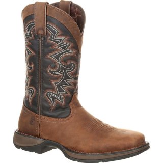 Durango Men's Rebel by Durango Pull-on Western Boot-Chocolate And Midnight | Outlet Sale