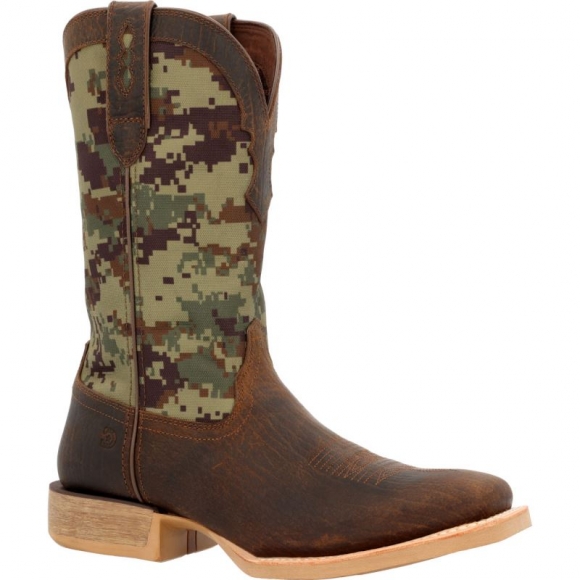 Durango Men's Rebel Pro Green Digi Camo Western Boot-Burnished Sand | Outlet Sale