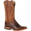 Durango Premium Exotics Full-Quill Ostrich Antiqued Saddle Western Boot-Antiqued Saddle Ostrich | Outlet Sale