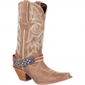 Durango Crush by Durango Flag Accessory Western Boot-Brown Khaki | Outlet Sale