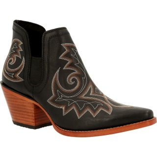 Durango Crush by Durango Black Western Fashion Bootie-Raven Black | Outlet Sale