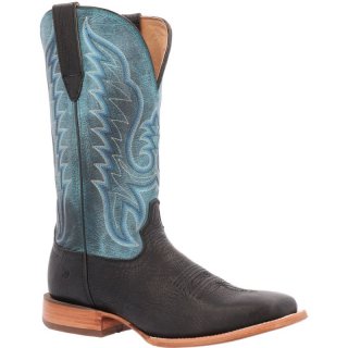 Durango Men's Arena Pro Black and Blue Lagoon Western Boot- Dark Chestnut Black Onyx | Outlet Sale