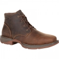 Durango Men's Red Dirt Rebel Square-Toe Chukka-Bark Brown | Outlet Sale