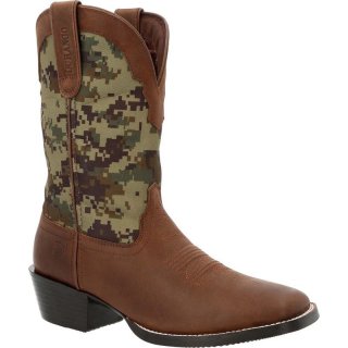 Durango Men's Westward Green Digi Camo Western Boot-Brown Green Digi Camo | Outlet Sale