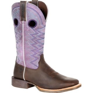 Durango Lady Rebel Pro Amethyst Western Boot-Dark Earth And Amethyst | Outlet Sale