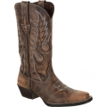 Durango Dream Catcher Distressed Brown Western Boot-Distressed Brown And Tan | Outlet Sale