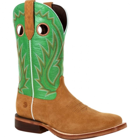 Durango Men's Arena Pro XRT Kelly Green Western Boot-Cashew And Kelly Green | Outlet Sale