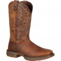 Durango Men's Rebel by Durango Steel Toe Pull-On Western Boot-Brown | Outlet Sale