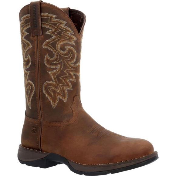 Durango Men's Rebel Tawny Brown Western Boot-Milk Chocolate | Outlet Sale