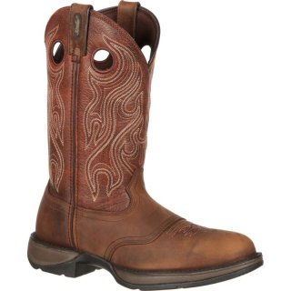 Durango Men's Rebel by Durango Brown Saddle Western Boot-Dusk Velocity And Bark Brown | Outlet Sale