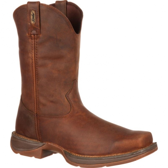 Durango Men's Rebel by Durango Brown Pull-On Western Boot-Trail Brown | Outlet Sale