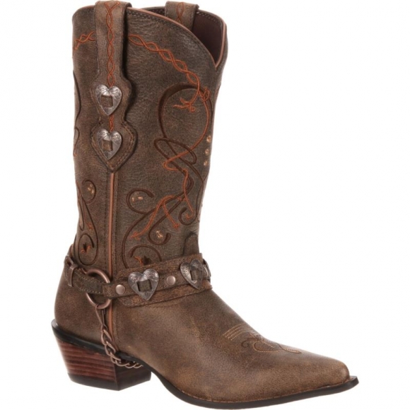 Durango Crush by Durango Brown Heartbreaker Boot-Dusk To Dawn | Outlet Sale